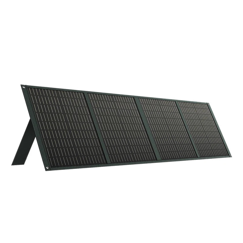 18V 100W Portable Foldable Solar Panel with 12V Controller Kit for Family Camping Trips