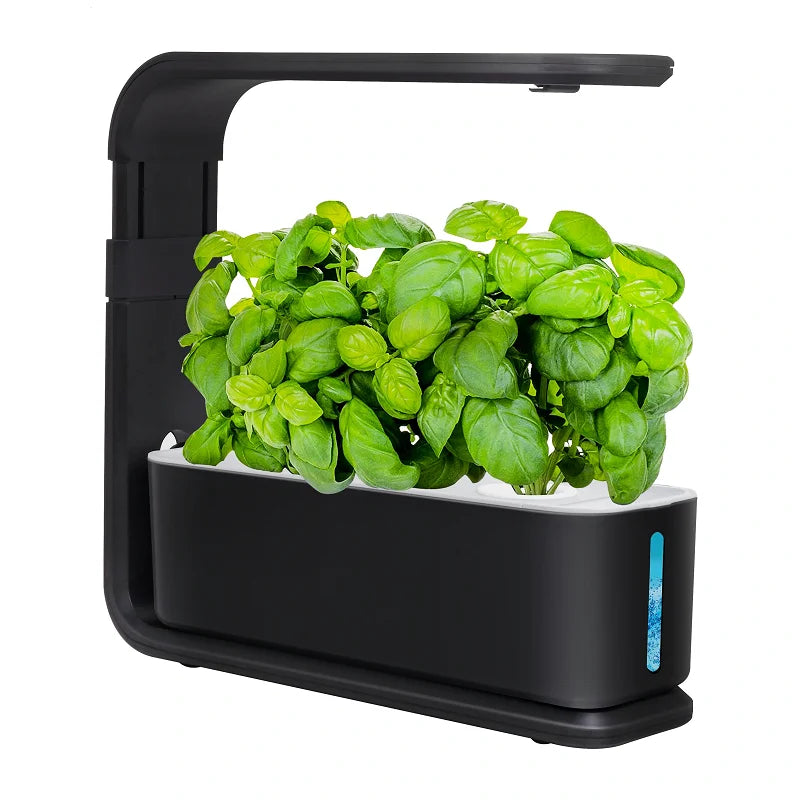 Hydroponics Growing System Sprout with Seed Pod Kit Height Adjustable Automatic Timing Indoor Garden LED Grow Lights Water Tank