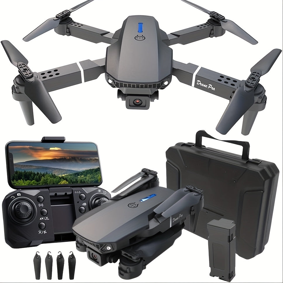 Drones Suitable for Beginners, Remote Control Drone Models: E88, E99 And S2, E99 Non Camera Versions, Foldable Design. E88 And E99 Have Different Model Options, While S2 Is Equipped with An Upgraded Brushless Motor. Equipped