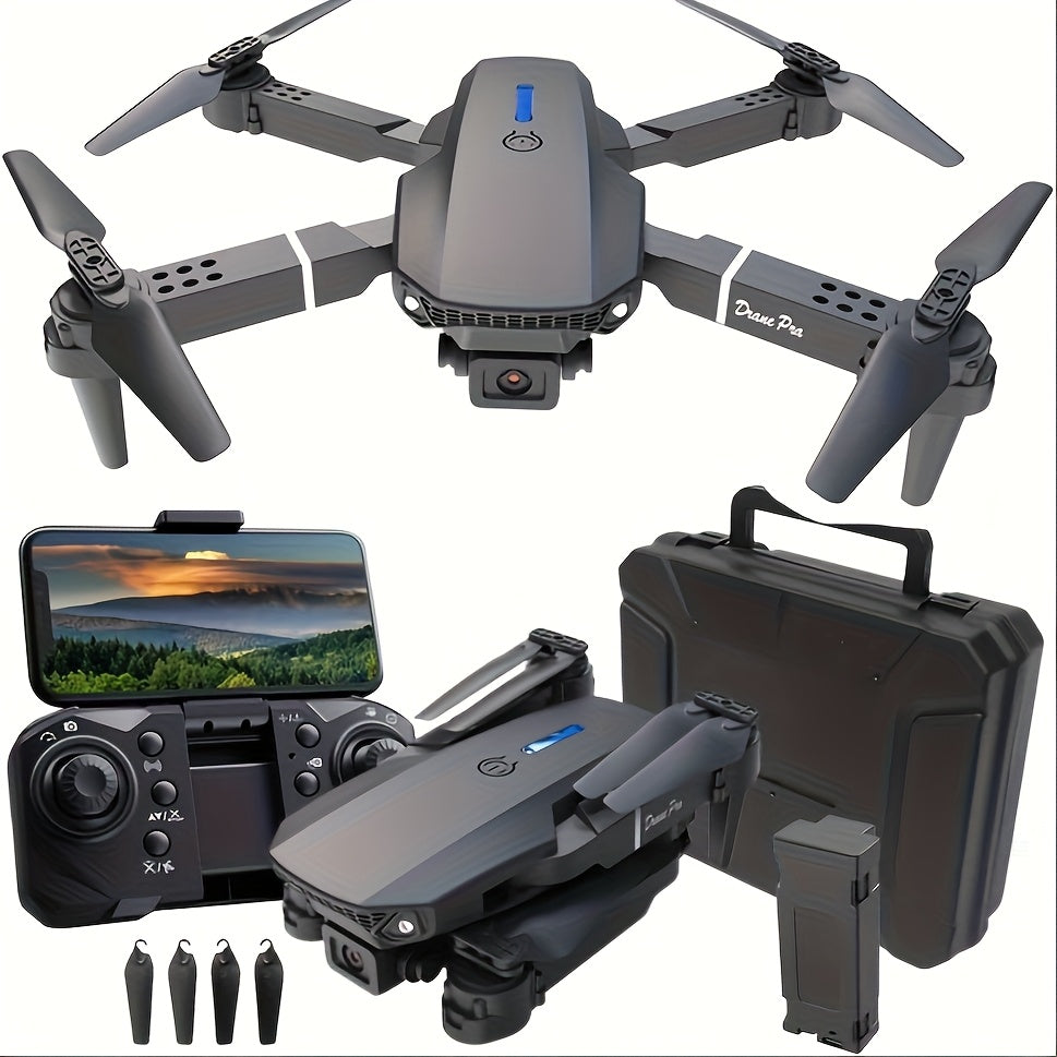Drones Suitable for Beginners, Remote Control Drone Models: E88, E99 And S2, E99 Non Camera Versions, Foldable Design. E88 And E99 Have Different Model Options, While S2 Is Equipped with An Upgraded Brushless Motor. Equipped